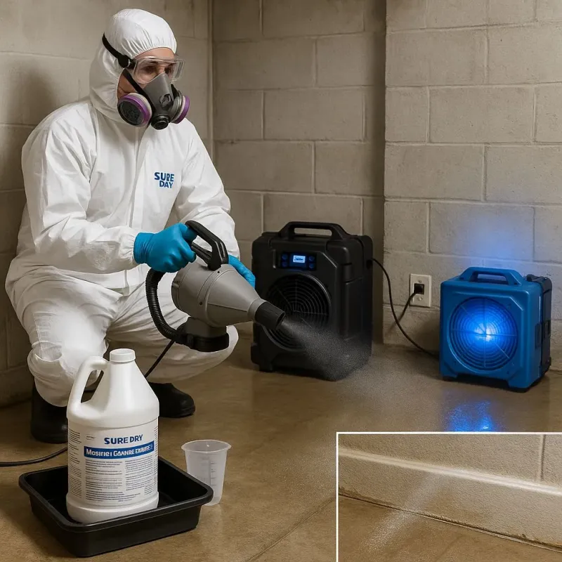 Sanitization and Odor Removal process in French Settlement, LA